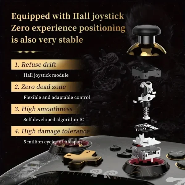 Golden Wukong Z03DP-Triple-Mode Wireless Gaming Controller