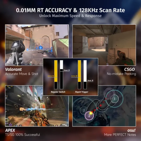 ATTACK SHARK X68 HE BLACK