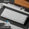 ATTACK SHARK x AJAZZ AK820 Wired Mechanical keyboard