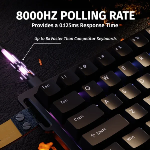 ATTACK SHARK X68 HE BLACK